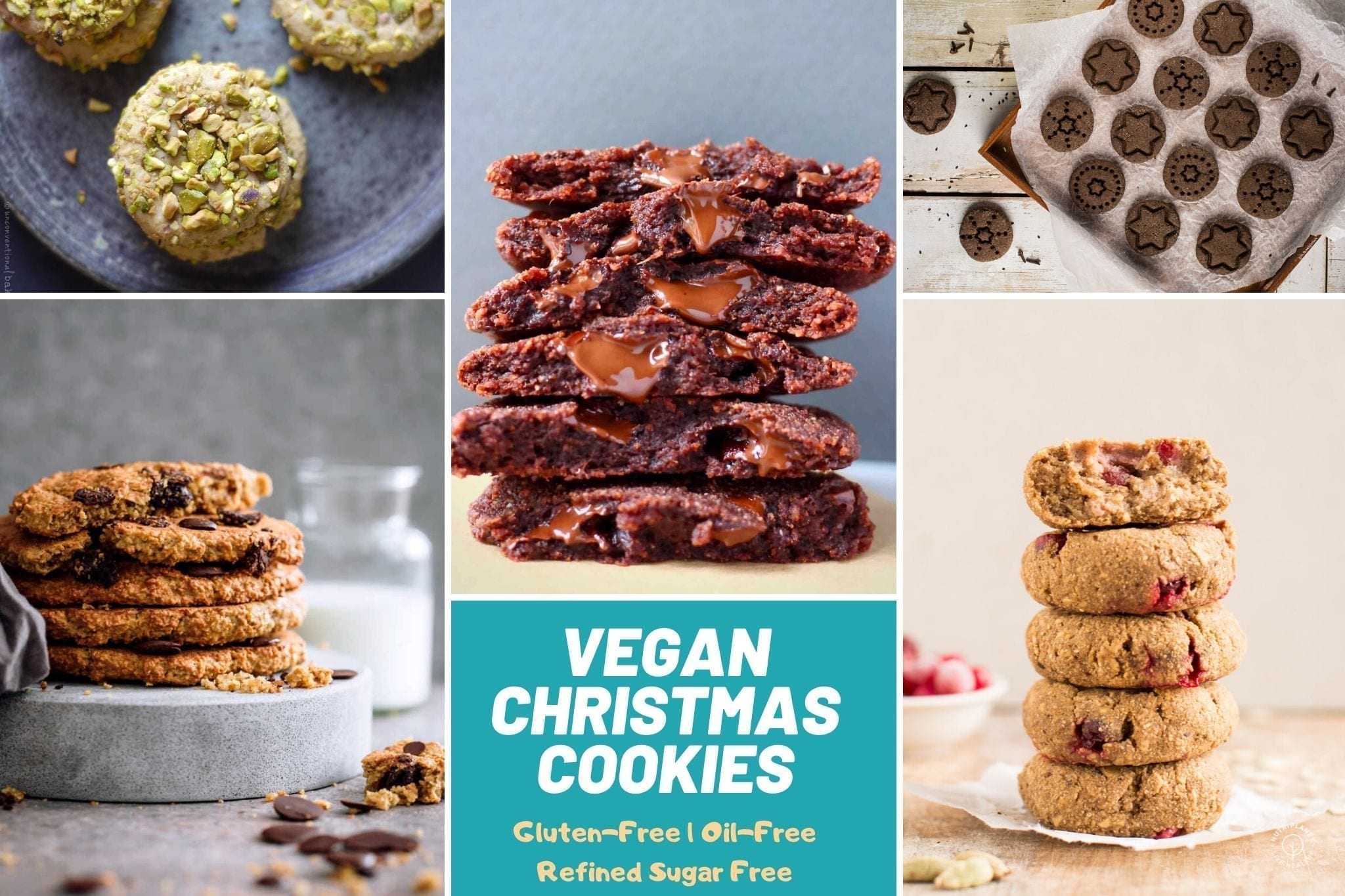 Vegan Christmas Cookies + Natural Food Coloring - Going Zero Waste