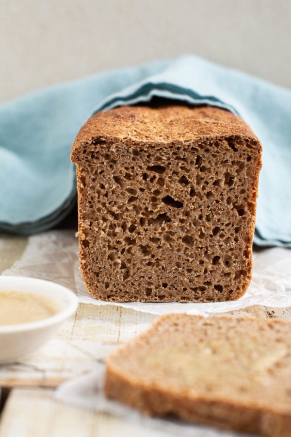 Spelt Sourdough Bread Recipe [Whole Grain, No-Knead] | Nutriplanet