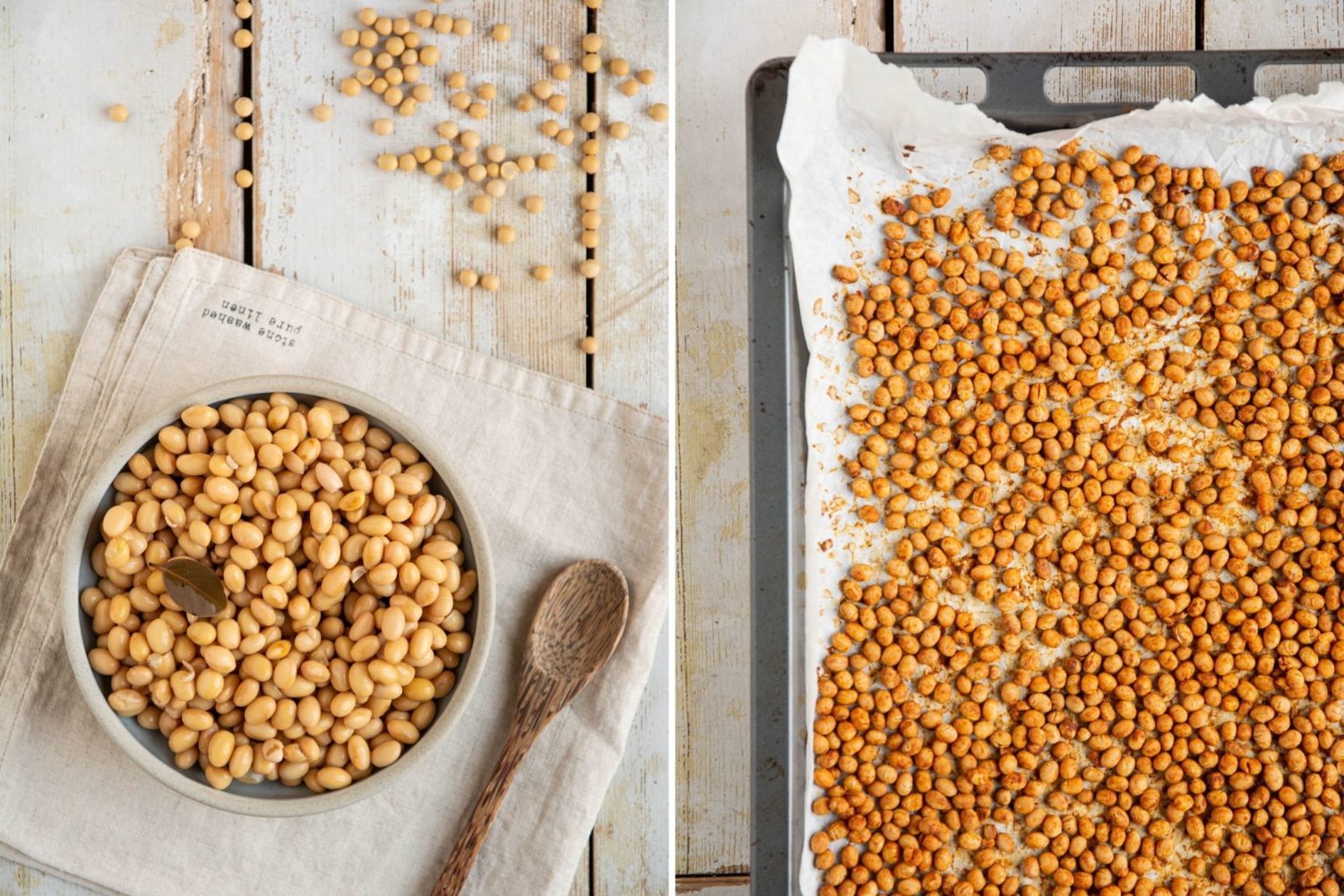 How to Cook Soybeans and Make Dry Roasted Soybeans | Nutriplanet