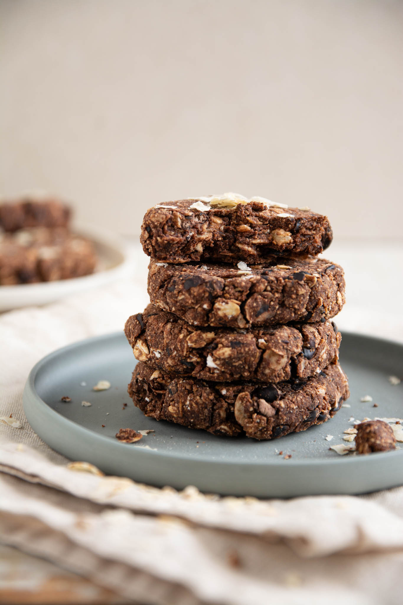 These soft Chocolate Black Bean Cookies are packed with plant-based goodness. This gluten-free, refined sugar-free recipe is easy to make and perfect for a healthy treat.